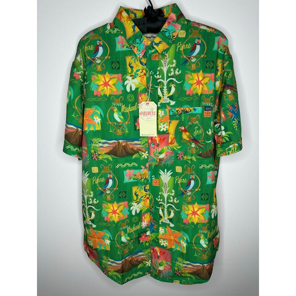 Disney Parks RSVLTS
Enchanted Tiki Room Green Shirt